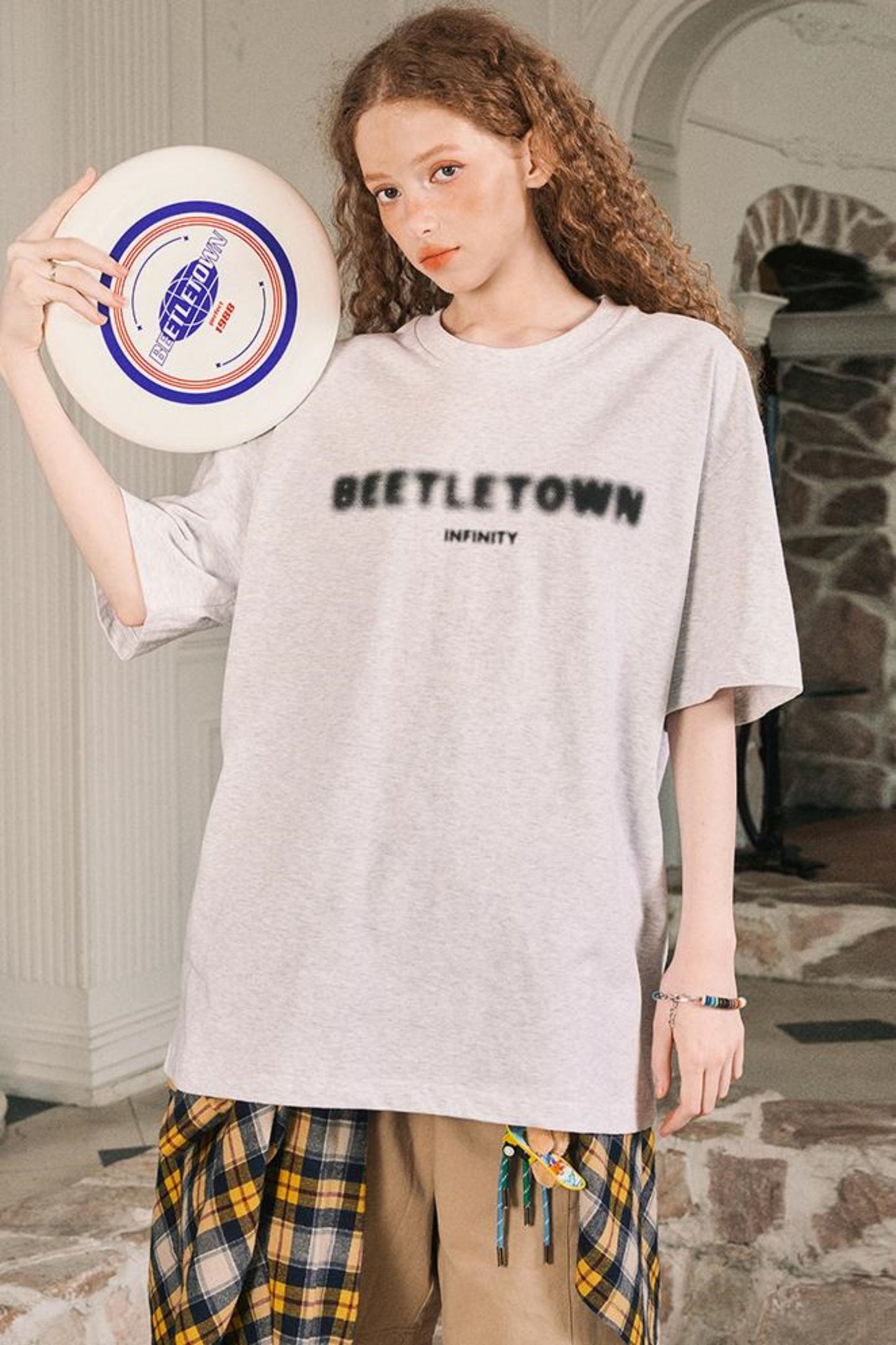 Summer Loose And Short Beetle Tee