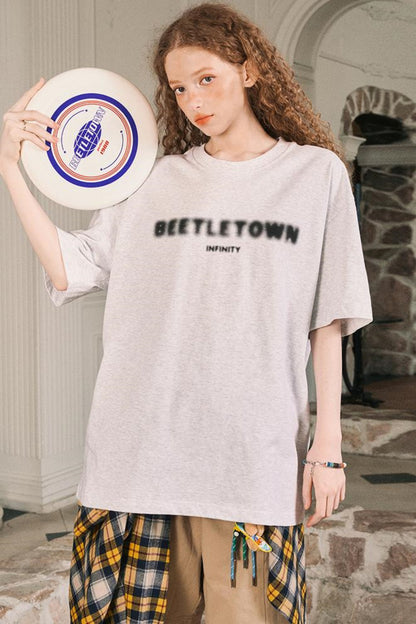 Summer Loose And Short Beetle Tee