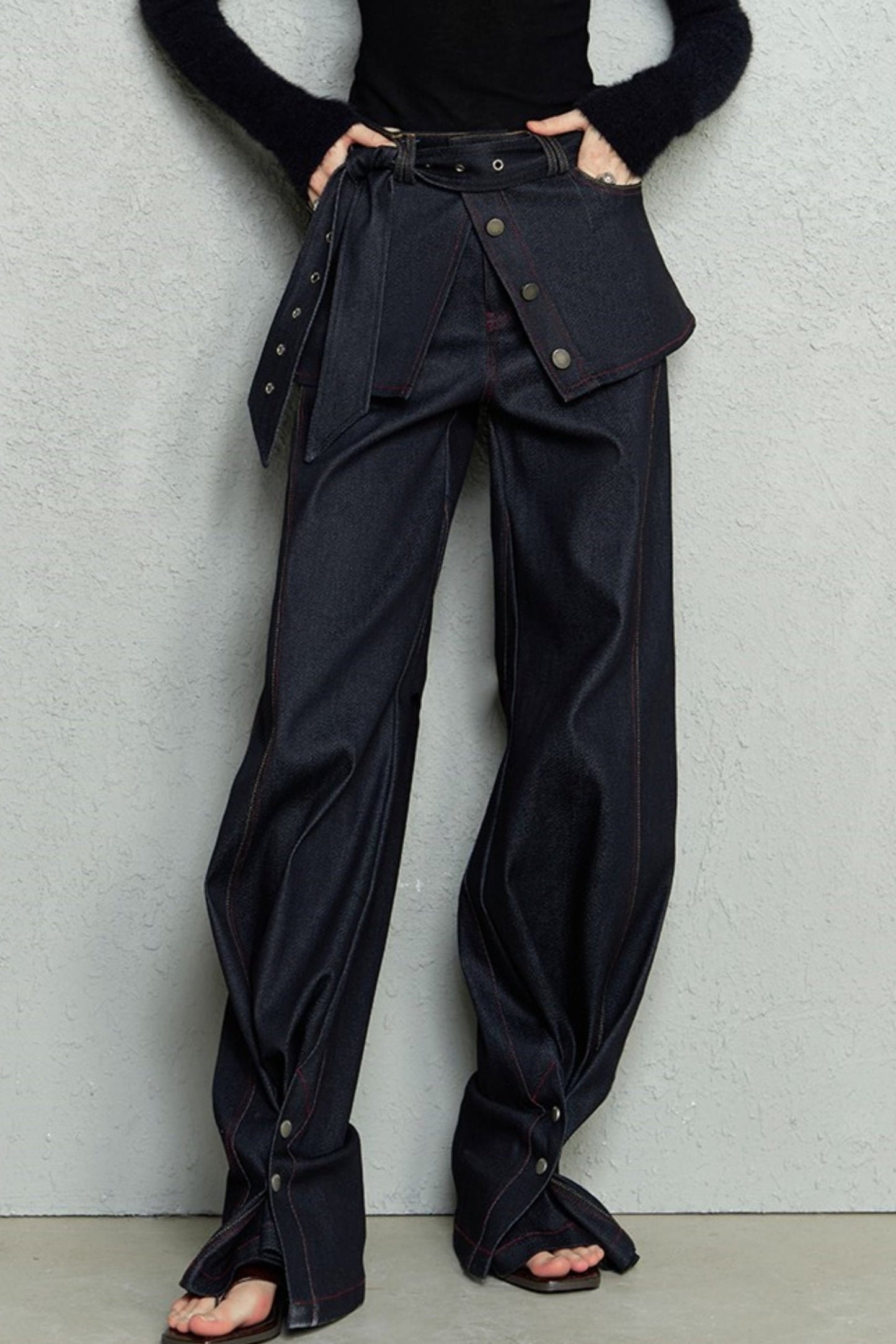 Antithetical Wide Leg Denim Pant