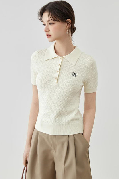 Slim Fit Vintage Knit