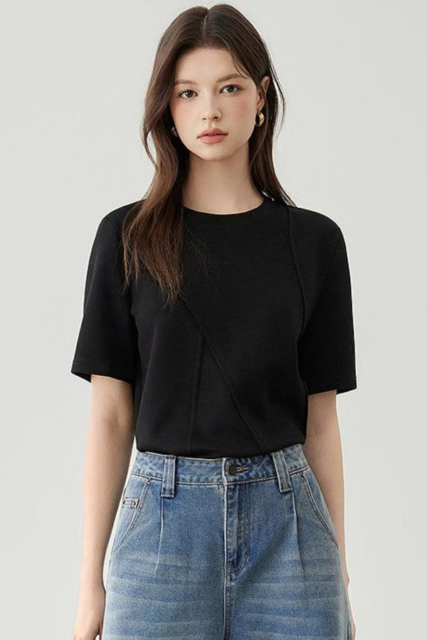 Timeless Sleek Cotton Tee