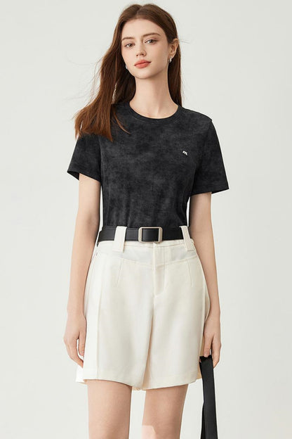 Round Collar Half Sleeve T-Shirt