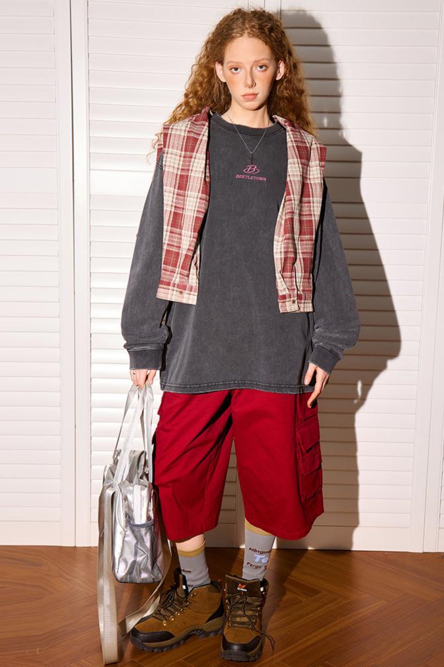 Embroidered Long Sleeve Tee