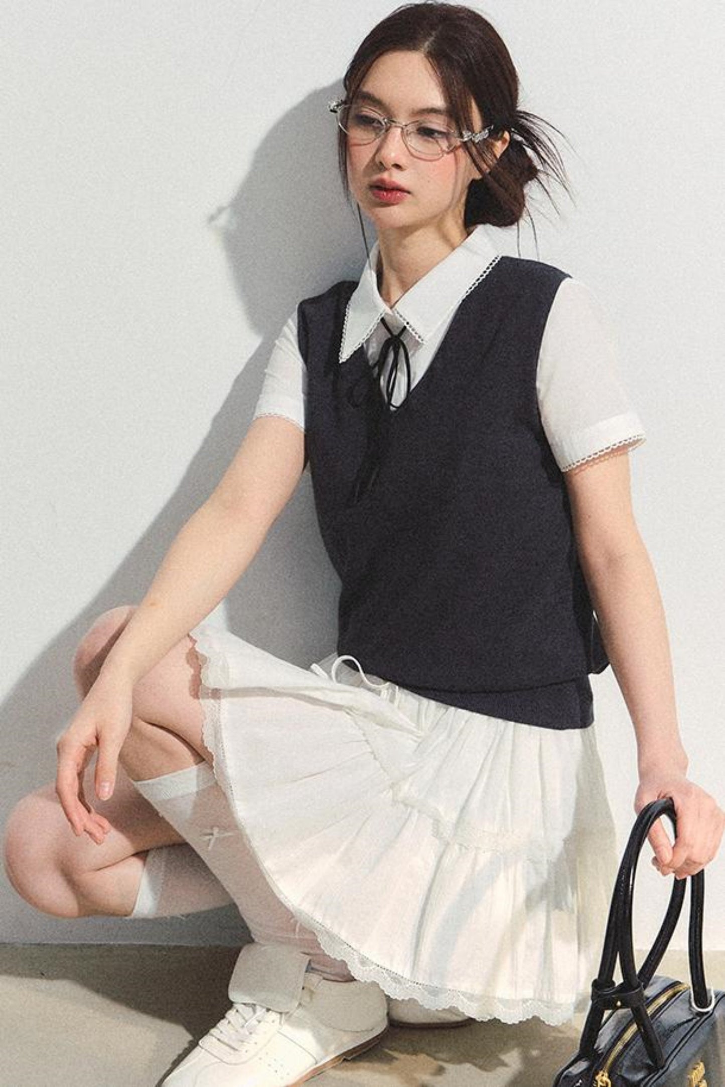 Fluffy Layered A-Line Skirt