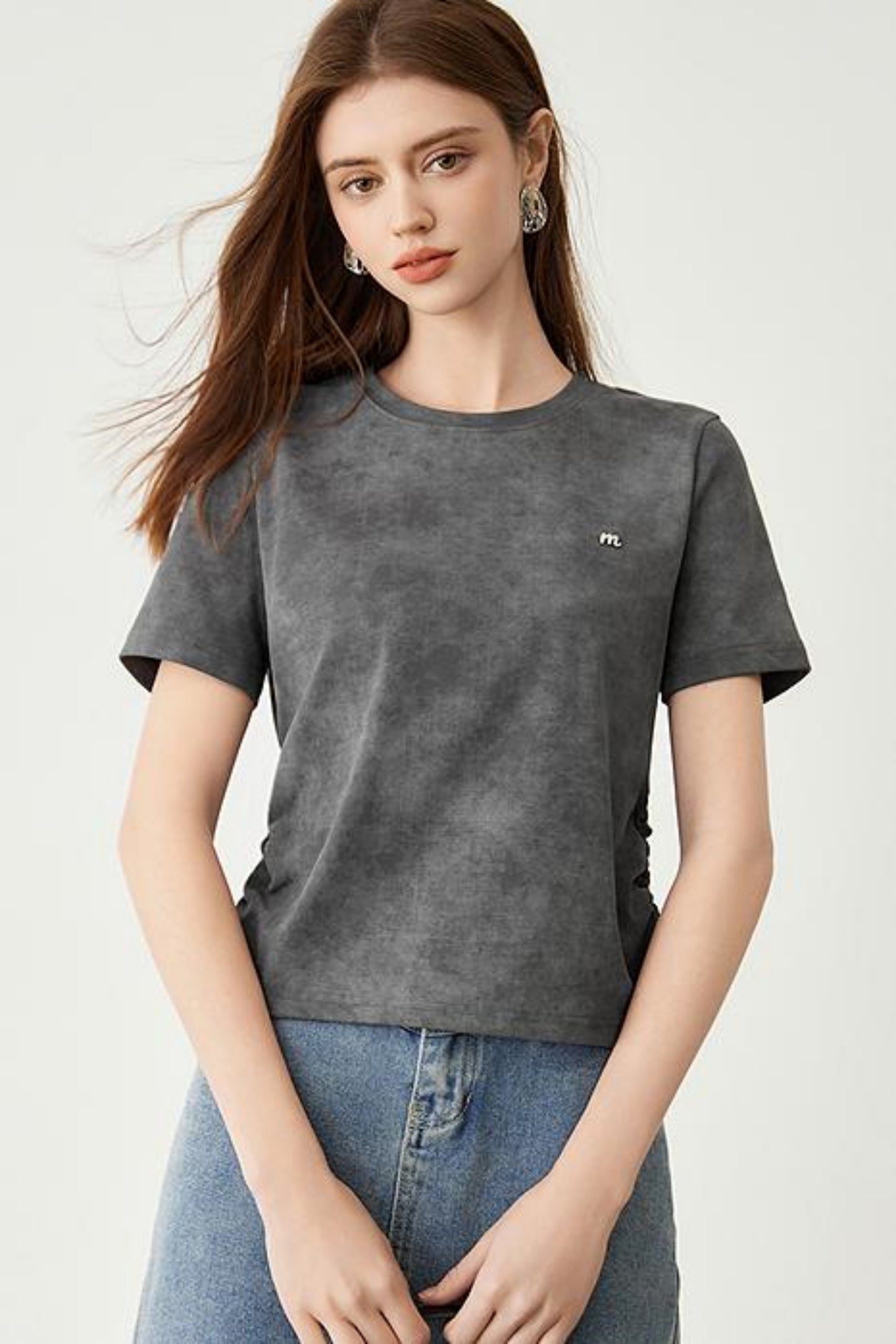 Round Collar Half Sleeve T-Shirt