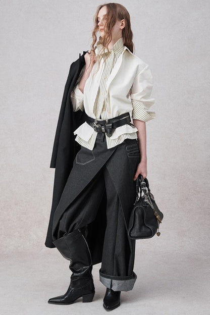 French Elegance Layered Shirt