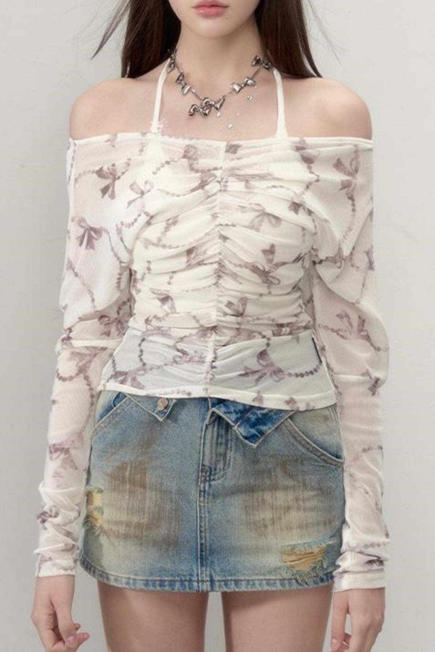 Slim Fit One Shoulder Top