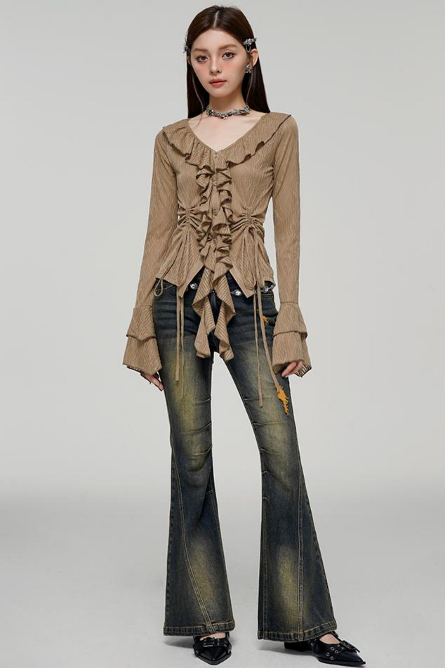 Harmony Long Sleeve Blouse