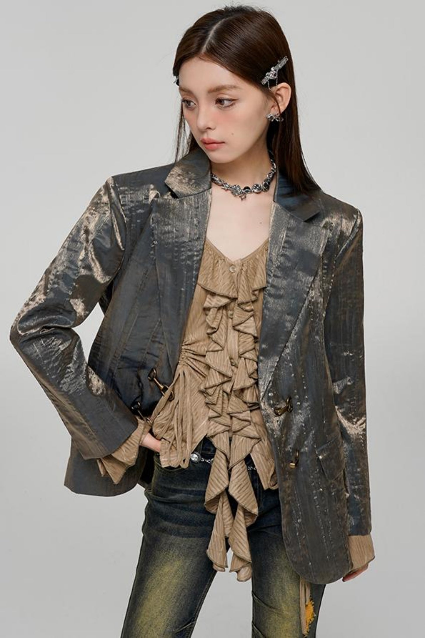 Harmony Long Sleeve Blouse