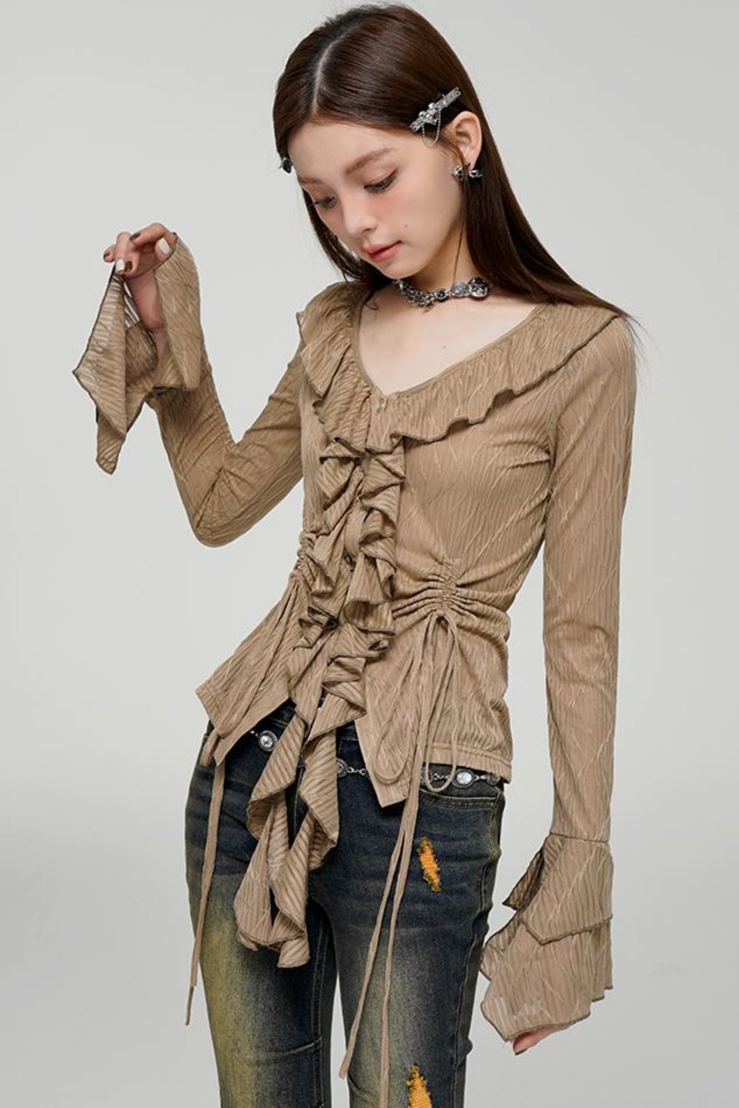 Harmony Long Sleeve Blouse