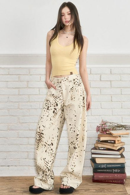 Minimal Design Wool Camisole Top