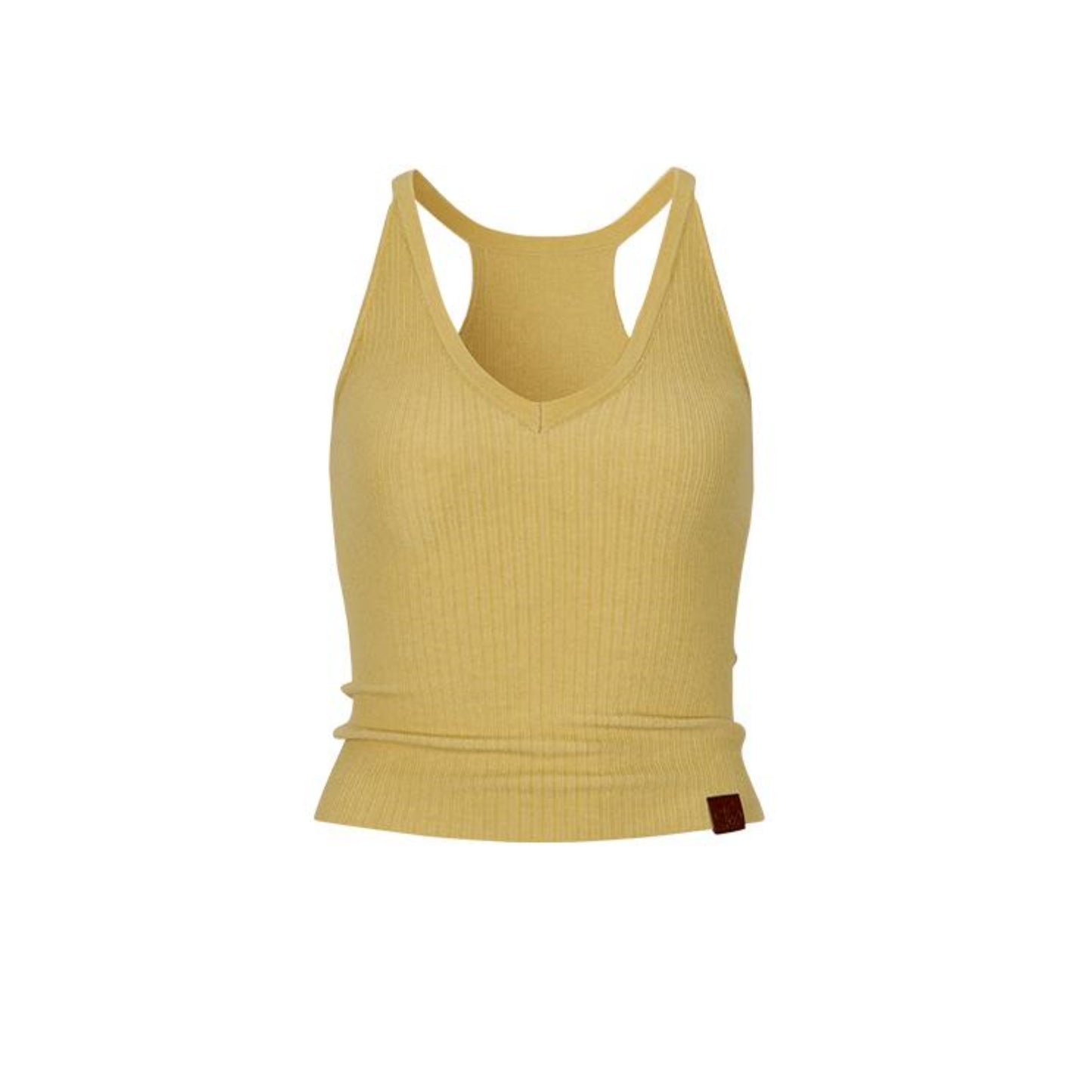 Minimal Design Wool Camisole Top