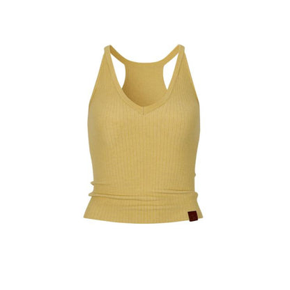 Minimal Design Wool Camisole Top