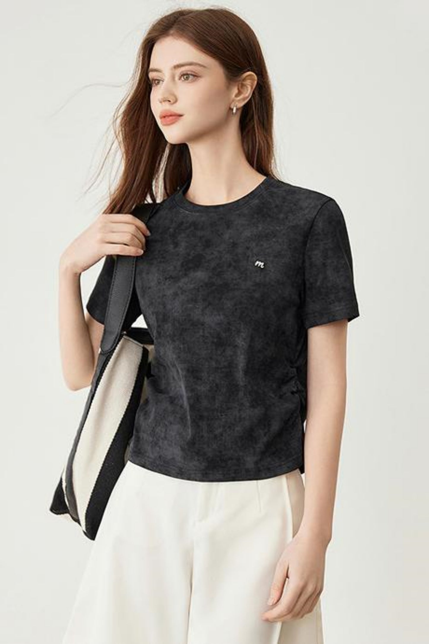 Round Collar Half Sleeve T-Shirt