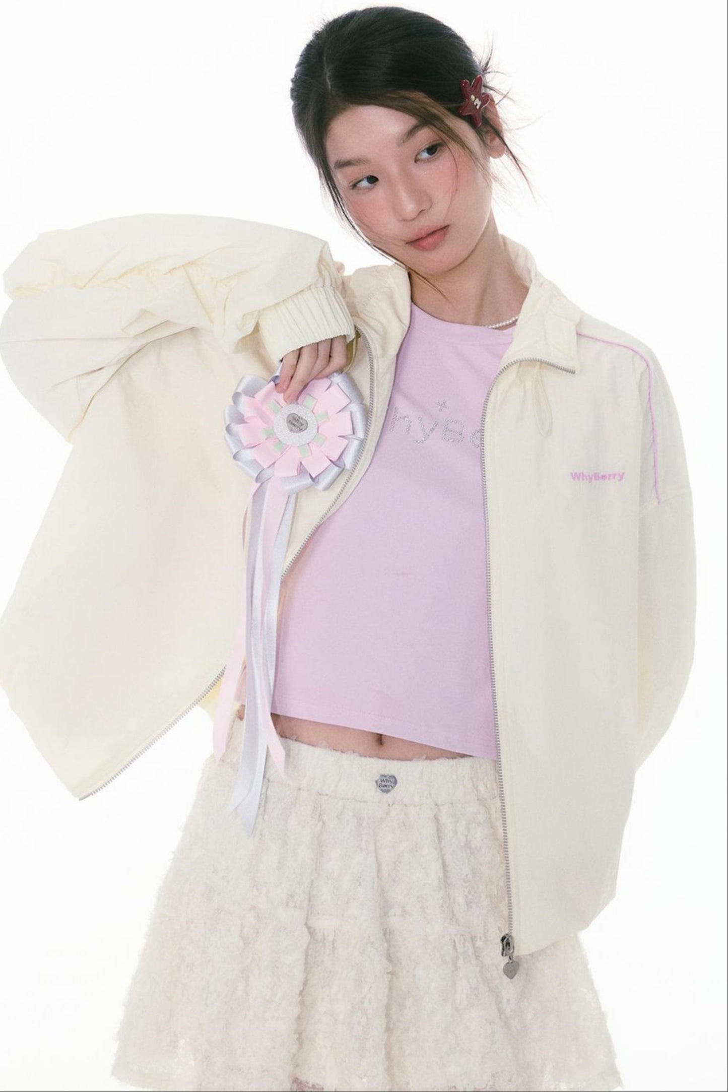 Drop Shoulder Sun Shield Jacket