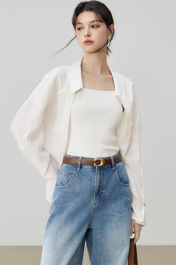 Relaxed Fit Long Shirt