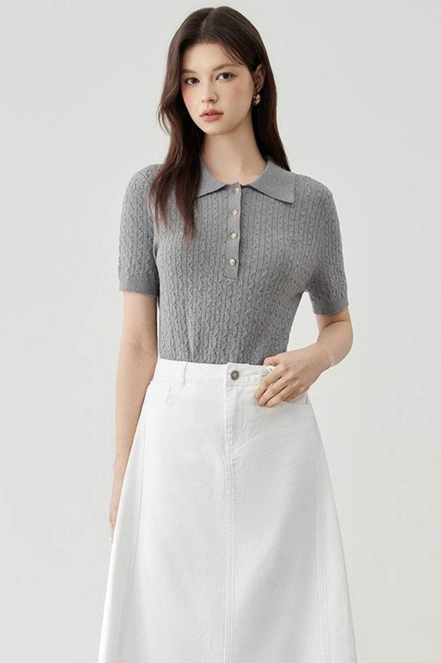 Slim Fit Vintage Knit