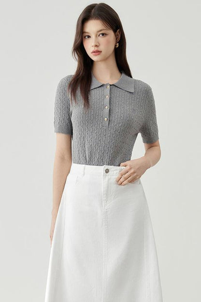 Slim Fit Vintage Knit