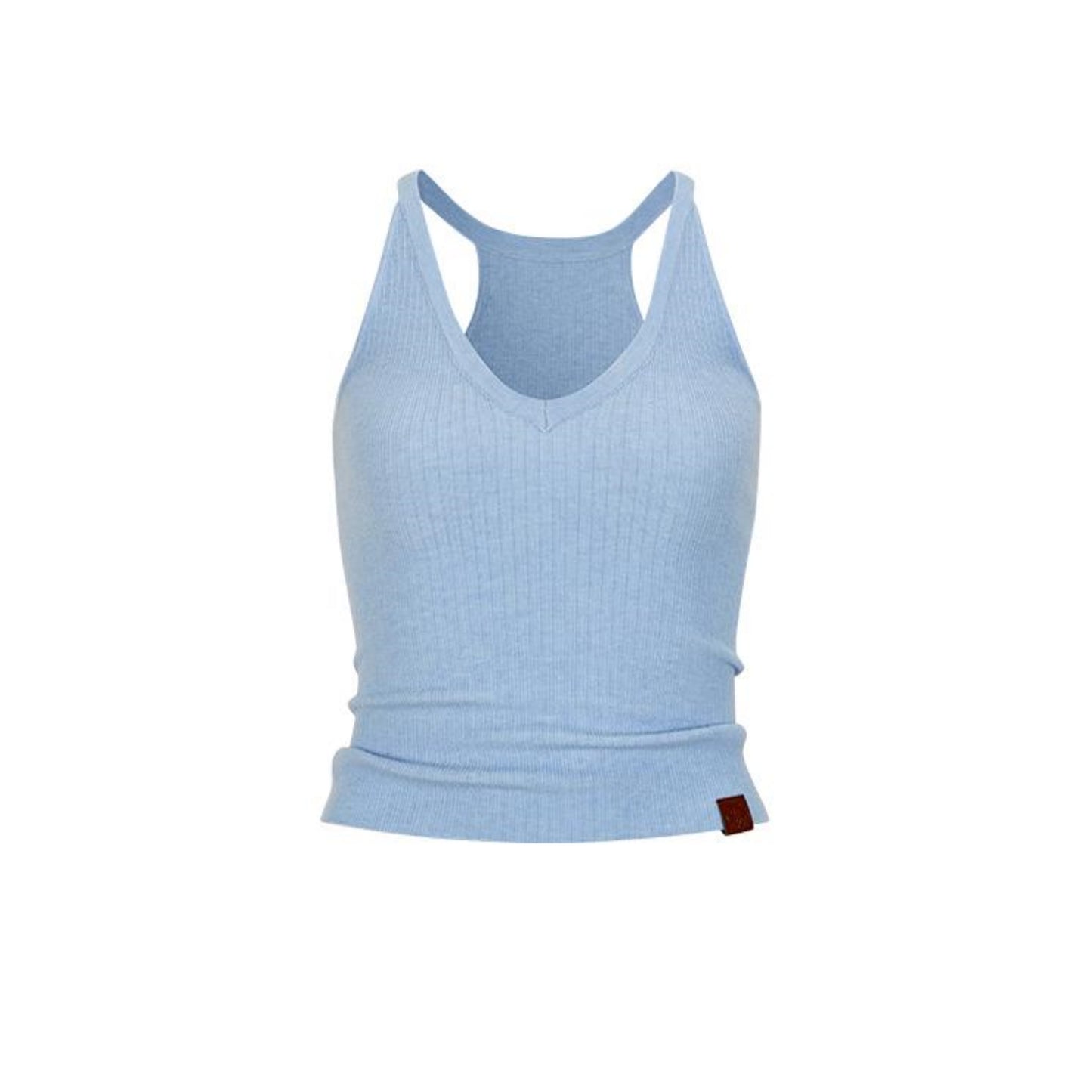 Minimal Design Wool Camisole Top