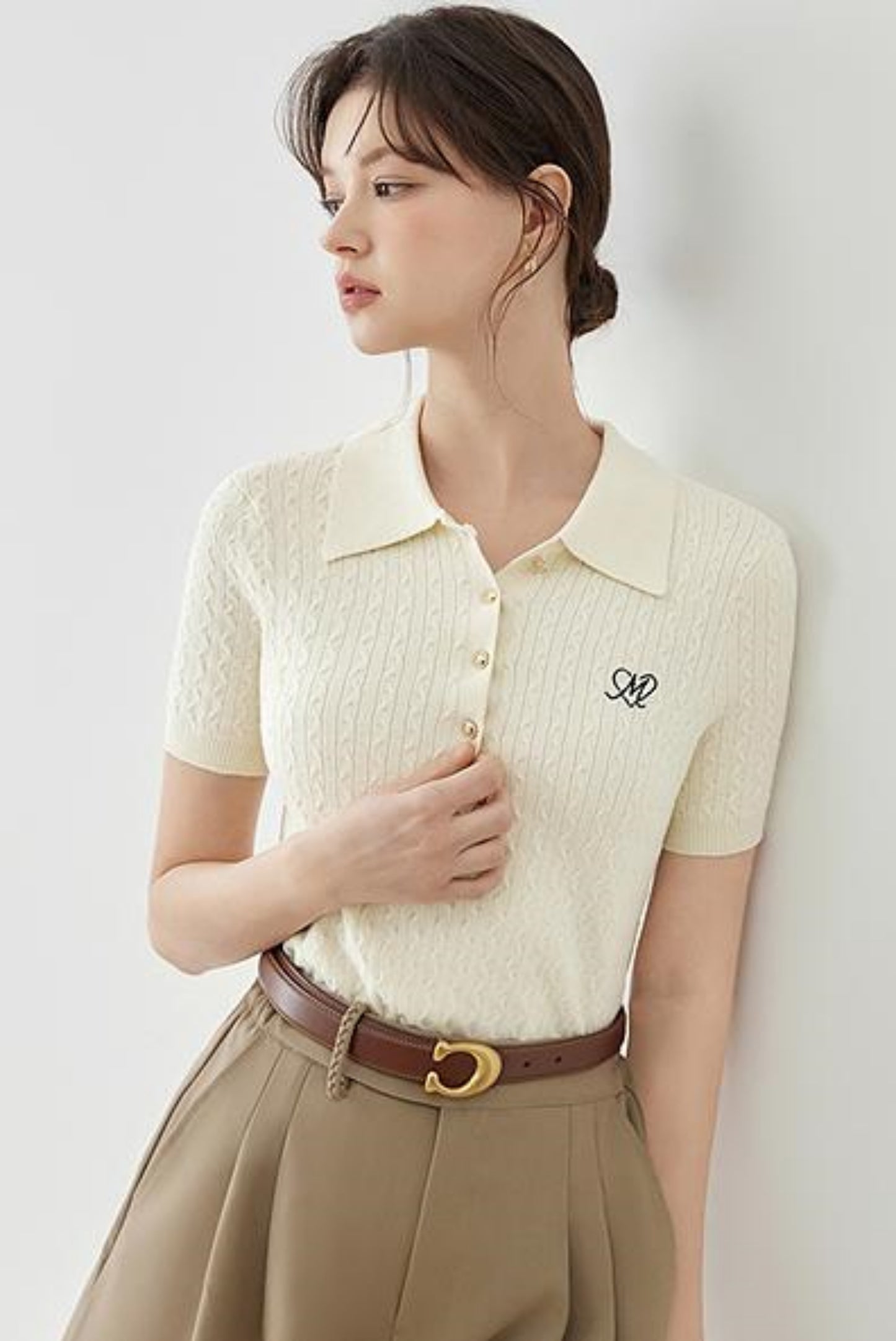 Slim Fit Vintage Knit