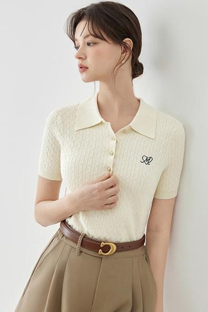 Slim Fit Vintage Knit