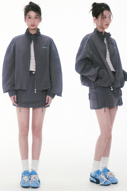 Drop Shoulder Sun Shield Jacket