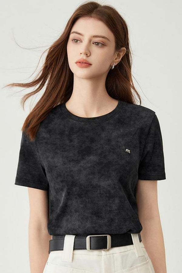 Round Collar Half Sleeve T-Shirt