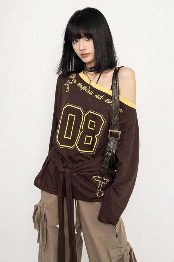 Sweet Babes Off-Shoulder Strappy Top