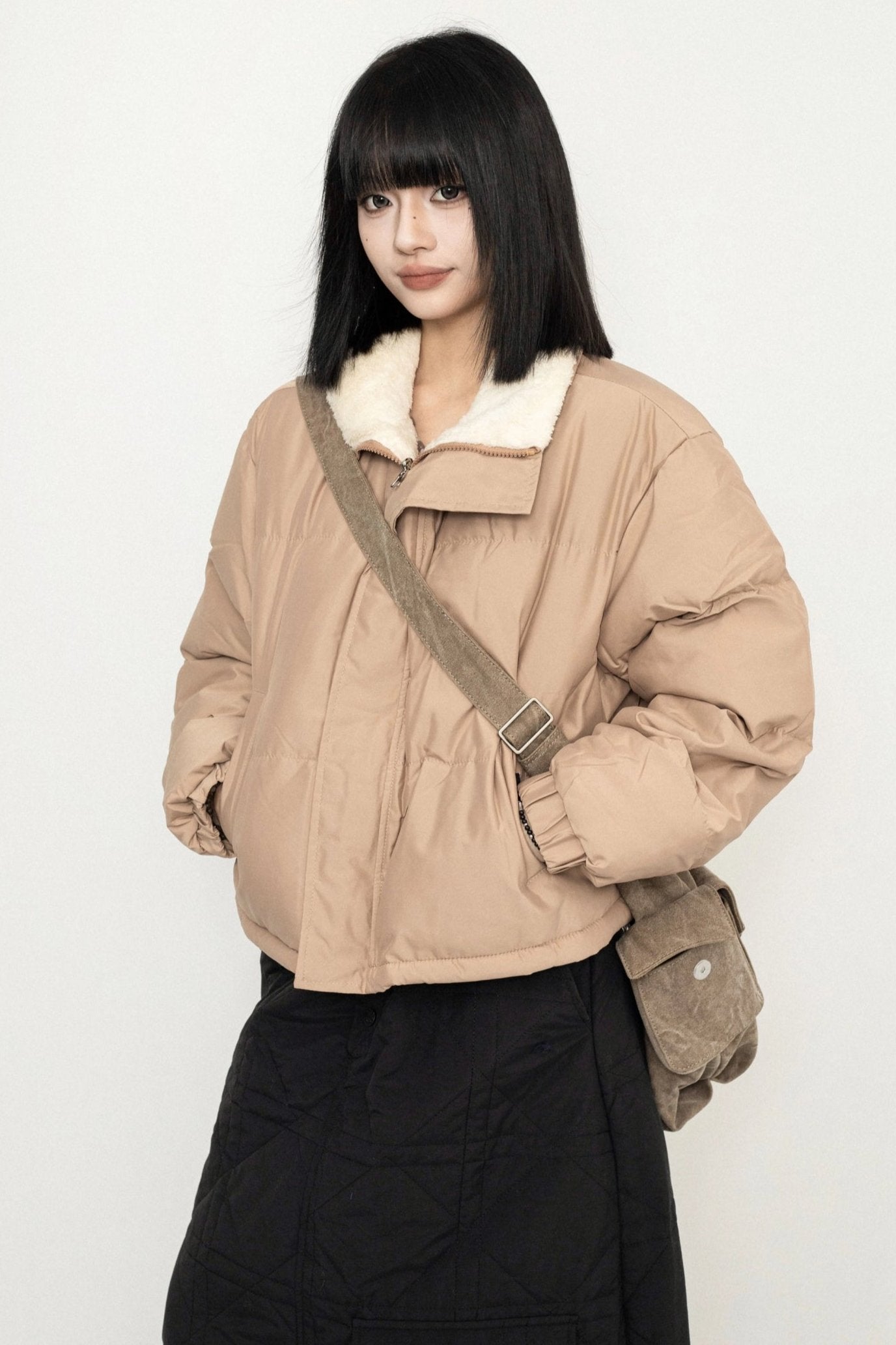 Reversible Simple Short Jacket