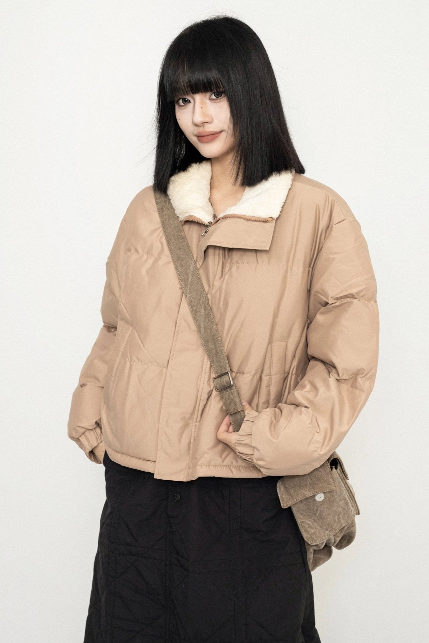 Reversible Simple Short Jacket