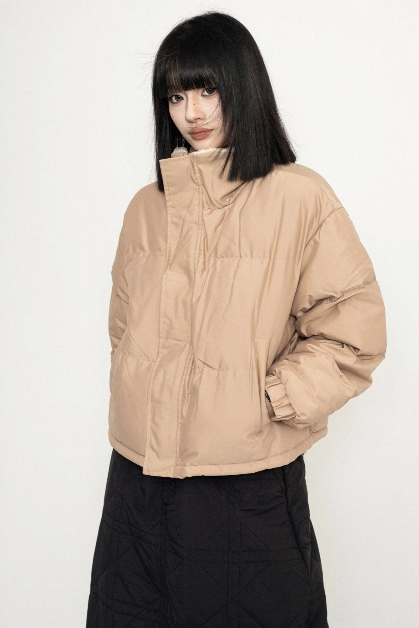 Reversible Simple Short Jacket