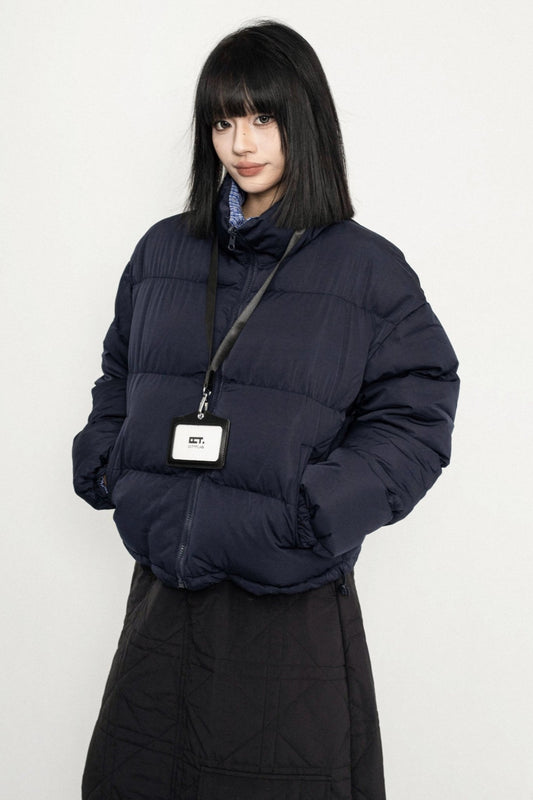 Cotton Double-Faced Simple Short Jacket