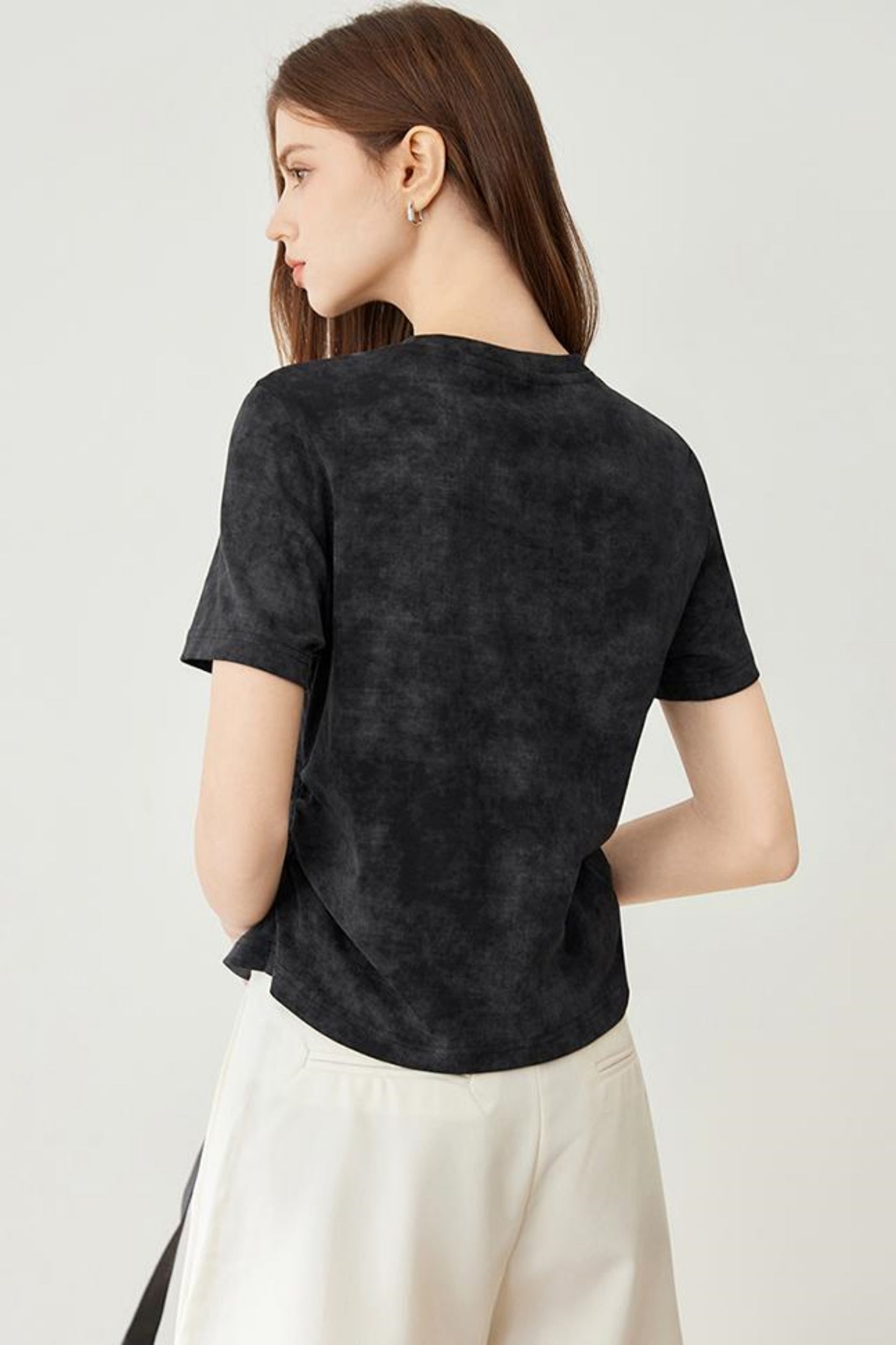 Round Collar Half Sleeve T-Shirt