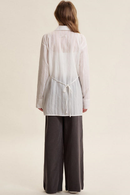 Soft Tencel Lace Shirt