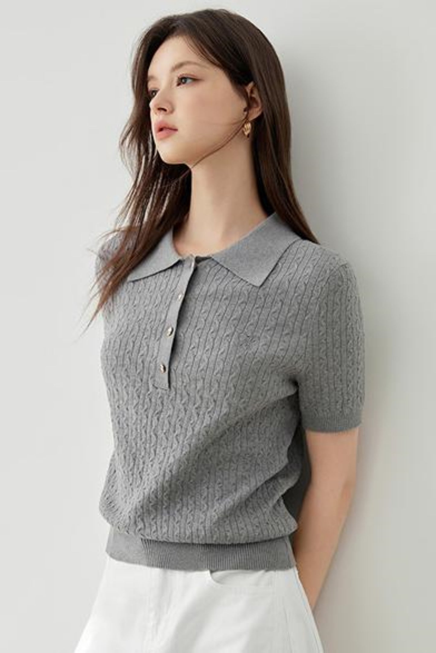 Slim Fit Vintage Knit