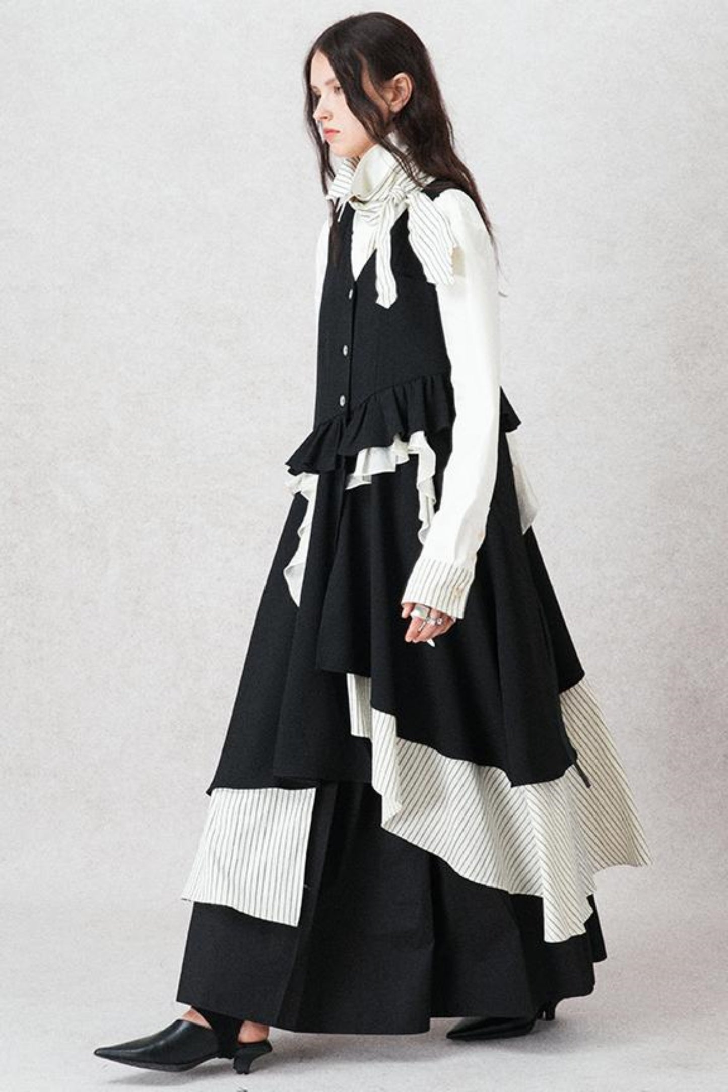 French Elegance Layered Shirt