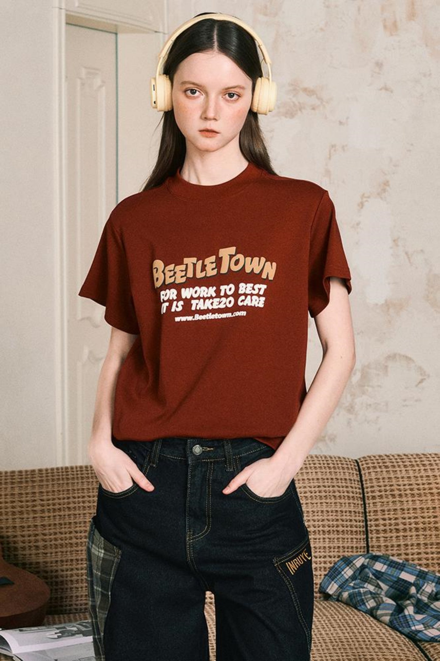 Retro Tight Half Sleeve Tee