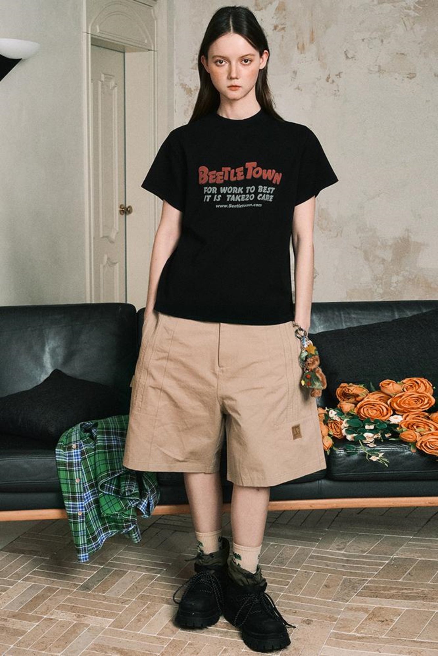 Retro Tight Half Sleeve Tee