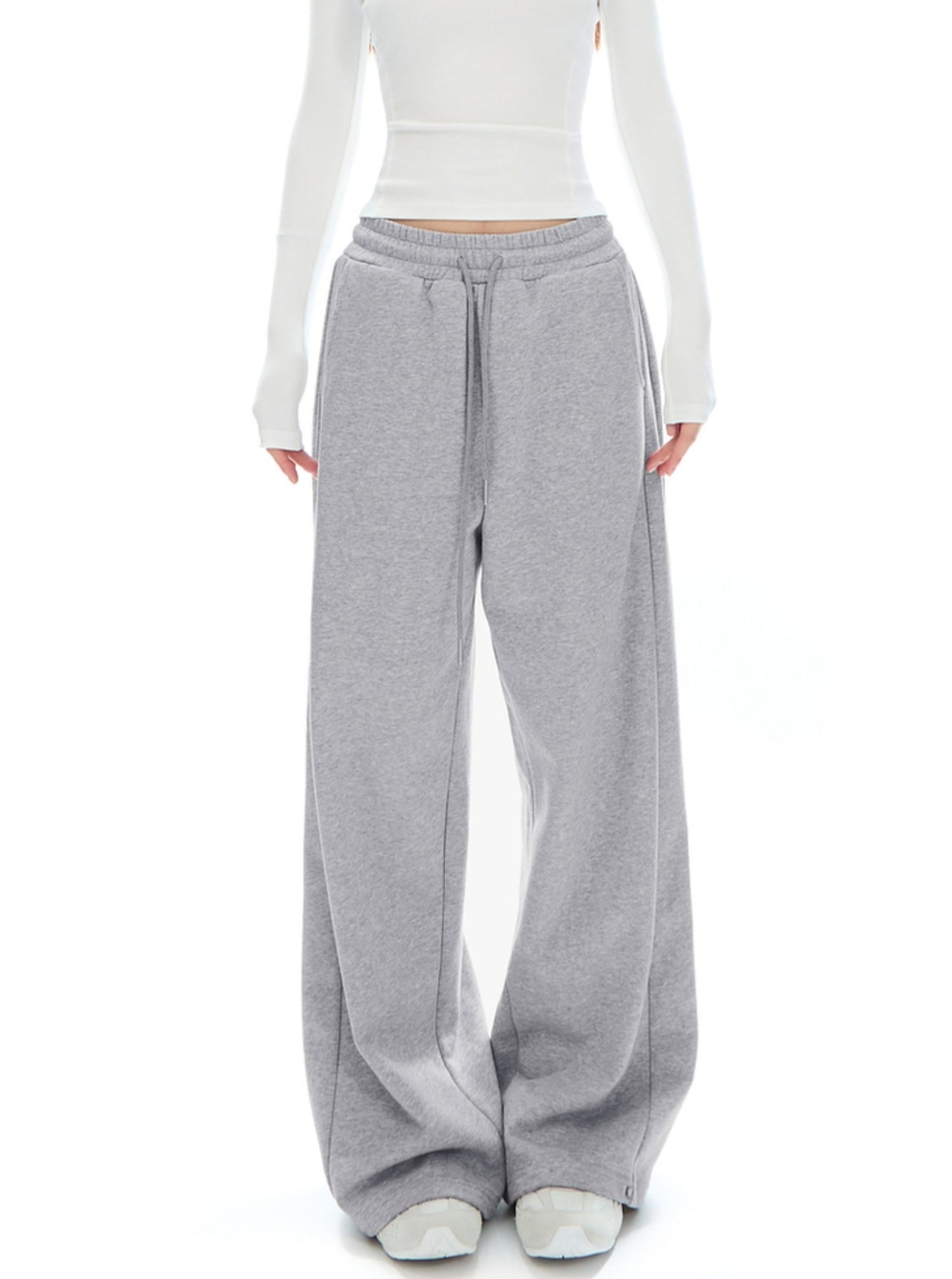 Relaxed Drawstring Sweatpants