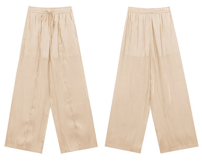 Light and Thin Straight Pants
