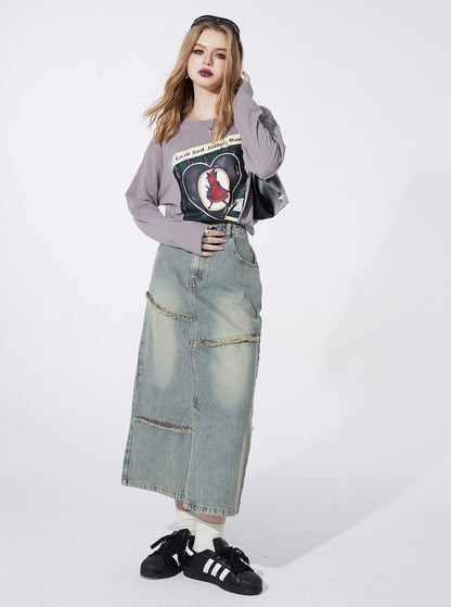 Fairy Pocket Denim Skirt