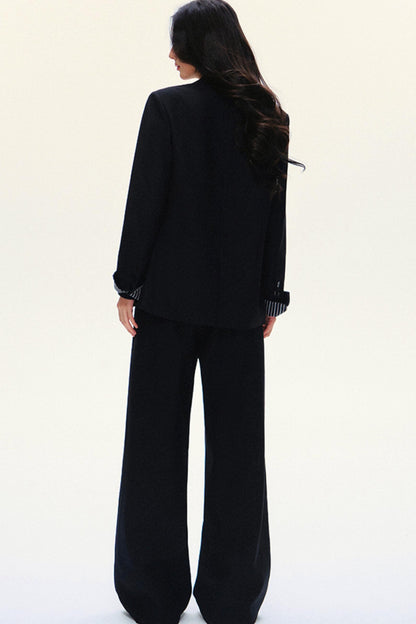 Tailored Wide-Waist Trousers