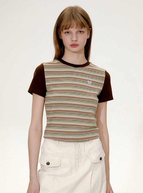 American Retro Stripe T-shirt