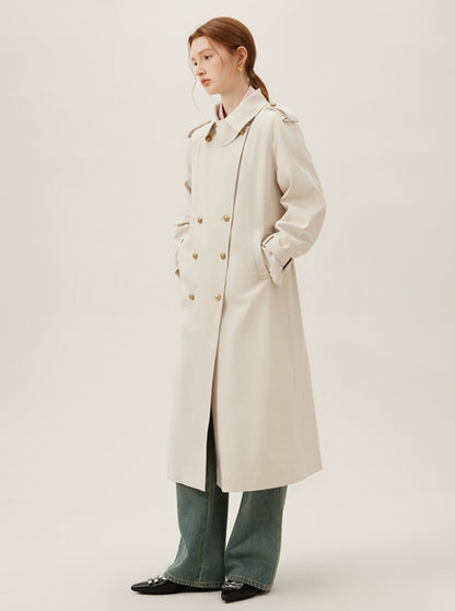 Korean Trench Mid-length British Coat