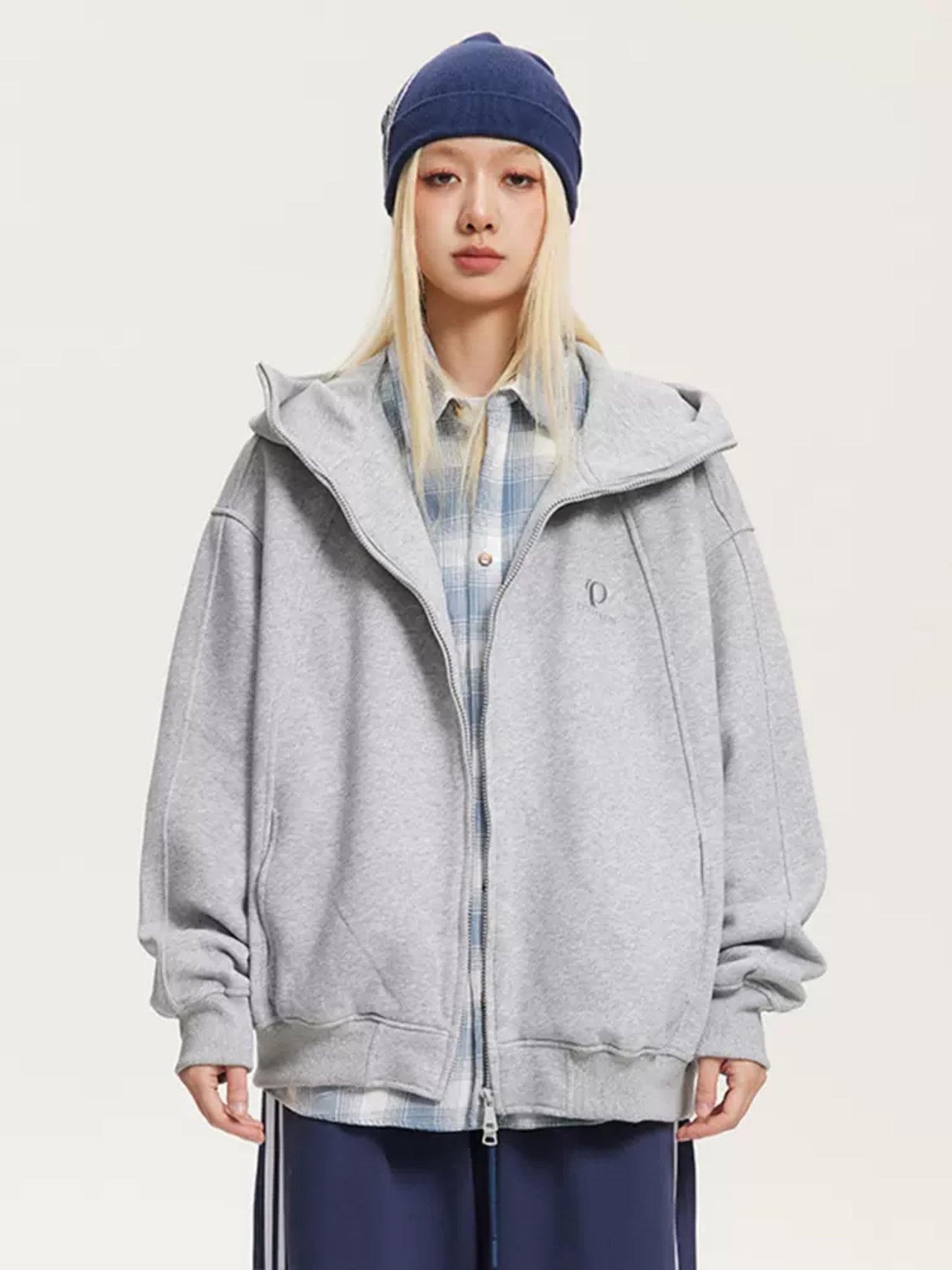 Collaboration Pound Hooded Cardigan Jacket