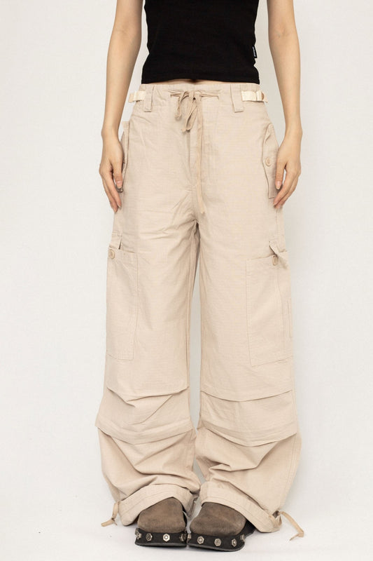 OCTTFLAB American Retro Wide-Leg Cargo Pants Early Fall 2024 New Casual Versatile Loose Pants for Men and Women