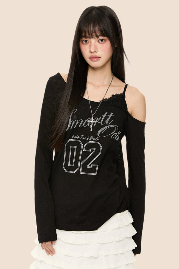 Black Asymmetrical Top