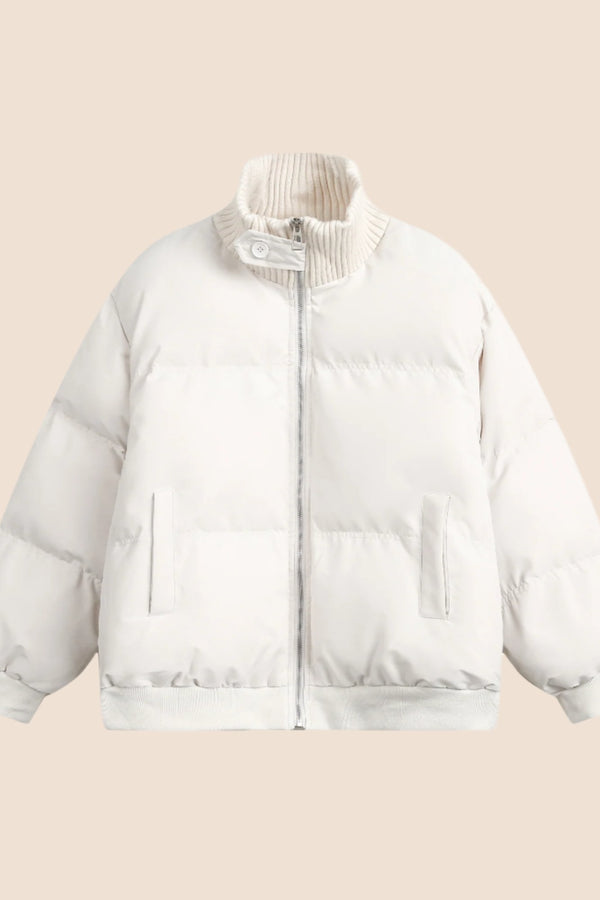 Retro Stand Collar Cotton Jacket