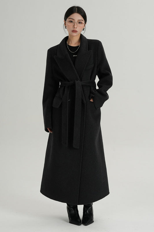 High-End Double-Faced Wool Coat