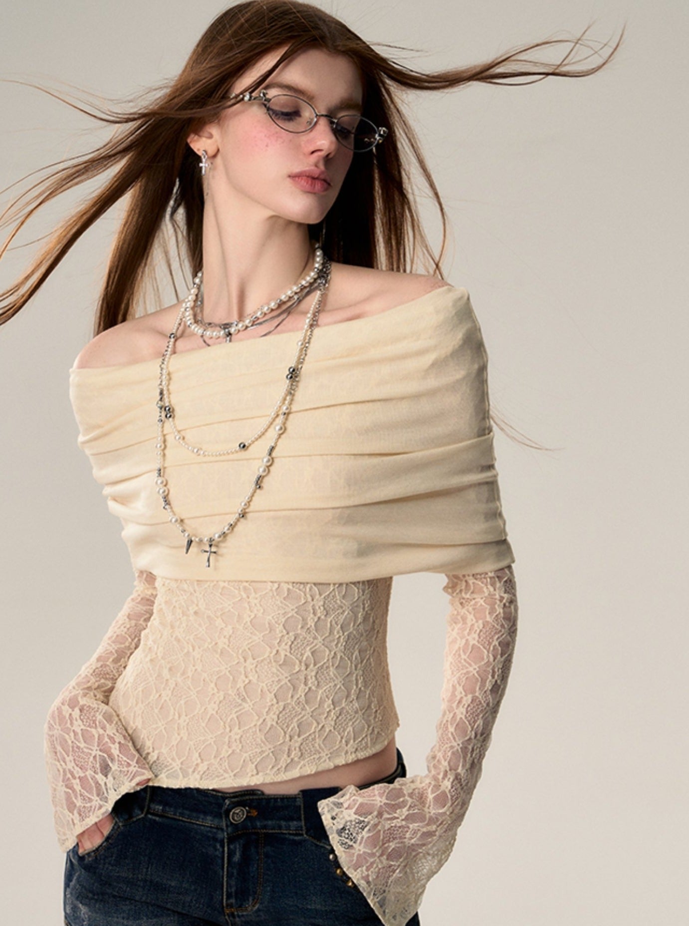 One-Shoulder Ballet Style Top